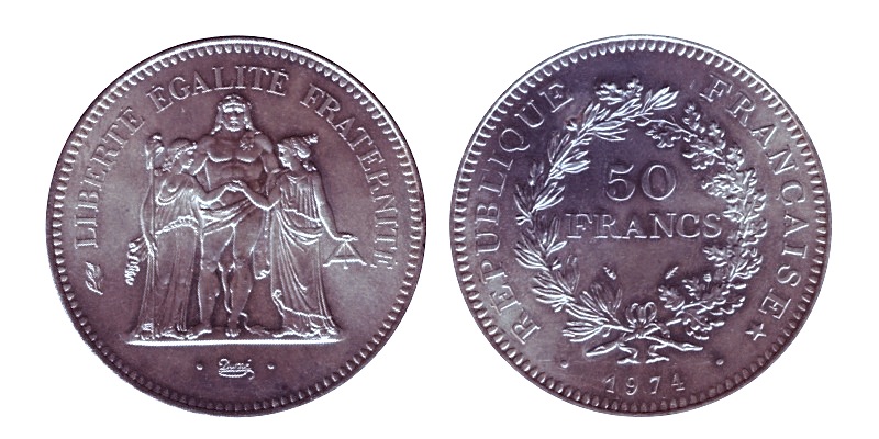 50 francs 1974