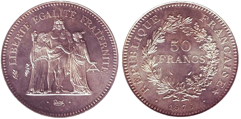 50 francs 1976